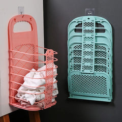Large Foldable Plastic Laundry Hamper