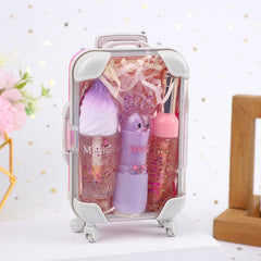 Mini Suitcase Makeup Organizer
