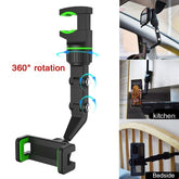 MULTIFUNCTIONAL REARVIEW MIRROR MOBILE PHONE HOLDER