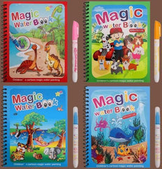 Reusable Magic Water Painting Book  (SET OF 2)😳😳