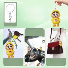 Shinchan Rotating Keychain