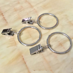 Multipurpose Metal Clip Rings (15 PCs)