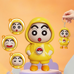 Shinchan Rotating Keychain