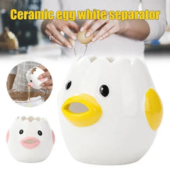 Cartoon Egg Yolk White Separator