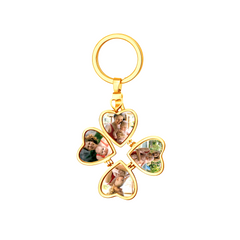 Gold Heart keychain