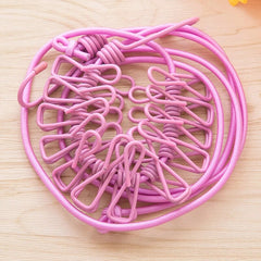 Portable Clothesline Windproof Clothes Rope