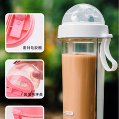 Multifunctional Double Drinking Mouth Cup
