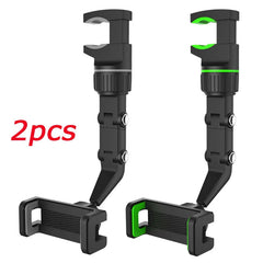 MULTIFUNCTIONAL REARVIEW MIRROR MOBILE PHONE HOLDER