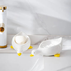 Cute Duck Shape Soap Dish